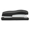Ergonomic Desktop Stapler, 20-Sheet Capacity, Black