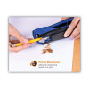 Dynamo Stapler, 20-Sheet Capacity, Blue