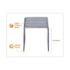 Heavy-Duty Premium Staples, 0.5" Leg, 0.5" Crown, Steel, 1,000/Box