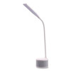 Led Bluetooth Speaker Lamp With Usb, 2 Prong, 4.33w x 14.57h, White