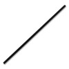Unwrapped Round Stirrers, 7.75", Polypropylene, Black, 500/Pack