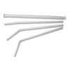 Individually Wrapped Straws, 7.75", Polypropylene, White, 400/Box