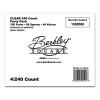 Elegant Dinnerware Heavyweight Cutlery Assortment, Heavyweight, (120) Forks/(80) Spoons/(40) Knives, Plastic, White, 240/Box