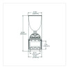 Imix Silver Series Dispenser, Black