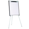 Tripod Extension Bar Magnetic Gold Ultra Dry Erase Easel, 29" x 41", White Surface, Black/Satin Aluminum Frame