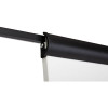 360 Multi-Use Mobile Magnetic Dry Erase Easel, 27" x 41", White Surface, Black Steel Frame