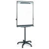 Tripod Extension Bar Magnetic Gold Ultra Dry Erase Easel, 30" x 36", White Surface, Black/Satin Aluminum Frame