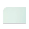 Magnetic Glass Dry Erase Board, 48" x 36", Opaque White Surface