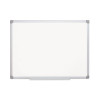 Earth Gold Ultra Magnetic Dry Erase Boards, 24" x 36", White Surface, Satin Aluminum Frame