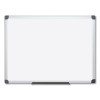 Value Lacquered Steel Magnetic Dry Erase Board, 96" x 48", White Surface, Satin Aluminum Frame