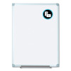 Earth Silver Easy Clean Dry Erase Boards, 72" x 48", White Surface, Satin Aluminum Frame