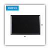 Kamashi Wet-Erase Board, Black 34" x 22" Surface, Black 36" x 24" Frame