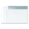 Gold Ultra Magnetic Dry Erase Boards, 48 x 36, White Surface, White Aluminum Frame