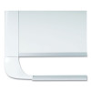 Gold Ultra Magnetic Dry Erase Boards, 48" x 36", White Surface, White/Natural Aluminum Frame