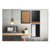 Black/White Message Board Set, (1) Bulletin, (1) Chalk/Bulletin, (1) Dry-Erase/Bulletin, Assorted Sizes, Assorted Colors