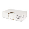 High-Density Can Liners, 33 Gal, 9 Mic, 33" x 39", Natural, Perforated Roll, 25 Bags/Roll, 20 Rolls/Carton
