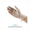 Exam Vinyl Gloves, Powder-Free, Small, 3.6 Mil Thick, 9.5" Long, Clear, 100/Box