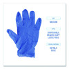 380 Series Disposable General-Purpose Nitrile Gloves, Powder-Free, Medium, 4 Mil Thick, 9.5" Long, Blue, 100/Box