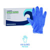 380 Series Disposable General-Purpose Nitrile Gloves, Powder-Free, Small, 4 Mil Thick, 9.5" Long, Blue, 100/Box