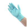 Disposable Examination Nitrile Gloves, Powder-Free, Medium, 5 Mil Thick, 9.5" Long, Blue, 100/Box