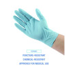 Disposable Examination Nitrile Gloves, Powder-Free, Medium, 5 Mil Thick, 9.5" Long, Blue, 100/Box