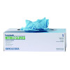 Disposable Examination Nitrile Gloves, Powder-Free, Small, 5 Mil Thick, 9.5" Long, Blue, 100/Box, 10 Boxes/Carton