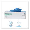 395 Series Disposable General-Purpose Nitrile Gloves, Powder-Free, Medium, 5 Mil Thick, 9.5" Long, Blue, 100/Box, 10 Boxes/Ct