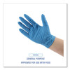 395 Series Disposable General-Purpose Nitrile Gloves, Powder-Free, Medium, 5 Mil Thick, 9.5" Long, Blue, 100/Box, 10 Boxes/Ct