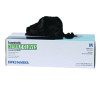 396 Series Disposable General-Purpose Nitrile Gloves, Powder-Free, Medium, 4.4 Mil Thick, 9.5" Long, Black, 100/Box