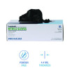 396 Series Disposable General-Purpose Nitrile Gloves, Powder-Free, X-Large, 4.4 Mil Thick, 9.5" Long, Black, 100/Bx, 10 Bx/Ct