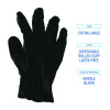 396 Series Disposable General-Purpose Nitrile Gloves, Powder-Free, X-Large, 4.4 Mil Thick, 9.5" Long, Black, 100/Bx, 10 Bx/Ct