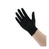 396 Series Disposable General-Purpose Nitrile Gloves, Powder-Free, X-Large, 4.4 Mil Thick, 9.5" Long, Black, 100/Bx, 10 Bx/Ct