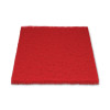 Buffing Floor Pads, 20 x 14, Red, 10/Carton