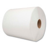 Hard Wound Towel, 1 Ply, 8" x 700 Ft, White, 6/Carton