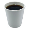 Paper Hot Cups, Double-Walled, 10 Oz, White, 25/Pack