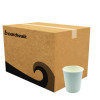 Paper Hot Cups, Double-Walled, 8 Oz, White, 500/Carton