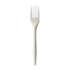 Mediumweight Wrapped Polypropylene Cutlery, Fork, 5.51", Plastic, White, 1,000/Carton
