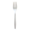 Heavyweight Polypropylene Cutlery, Fork, 7.09", Plastic, White, 1,000/Carton