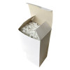 Wrapped Giant Straws, 10.25", Polypropylene, Black, 300/Pack, 4 Packs/Carton