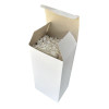 Wrapped Giant Straws, 10.25", Polypropylene, Red, 300/Pack, 4 Packs/Carton