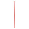 Wrapped Giant Straws, 10.25", Polypropylene, Red, 300/Pack, 4 Packs/Carton