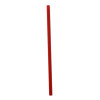 Wrapped Giant Straws, 7.75", Polypropylene, Red, 300/Pack, 24 Packs/Carton