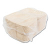 Bagasse Pfas-Free Food Containers, Hoagie/Hinged Lid, 6 x 3 x 9, Tan, Sugarcane, 250/Carton