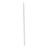 Jumbo Straws, 7.75", Polypropylene, Clear, 250/Pack, 10 Packs/Carton