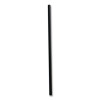 Jumbo Straws, 7.75", Polypropylene, Black, 250/Pack, 50 Packs/Carton
