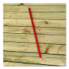 Jumbo Straws, 7.75", Polypropylene, Red, 250/Pack, 10 Packs/Carton