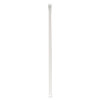 Wrapped Jumbo Straws, 10.25", Polypropylene, Red/White Striped, 500/Pack, 4 Packs/Carton