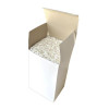 Wrapped Jumbo Straws, 10.25", Polypropylene, Red/White Striped, 500/Pack, 4 Packs/Carton
