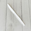 Heavyweight Wrapped Polystyrene Cutlery, Knife, Plastic, White, 1,000/Carton