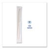 Heavyweight Wrapped Polystyrene Cutlery, Knife, Plastic, White, 1,000/Carton